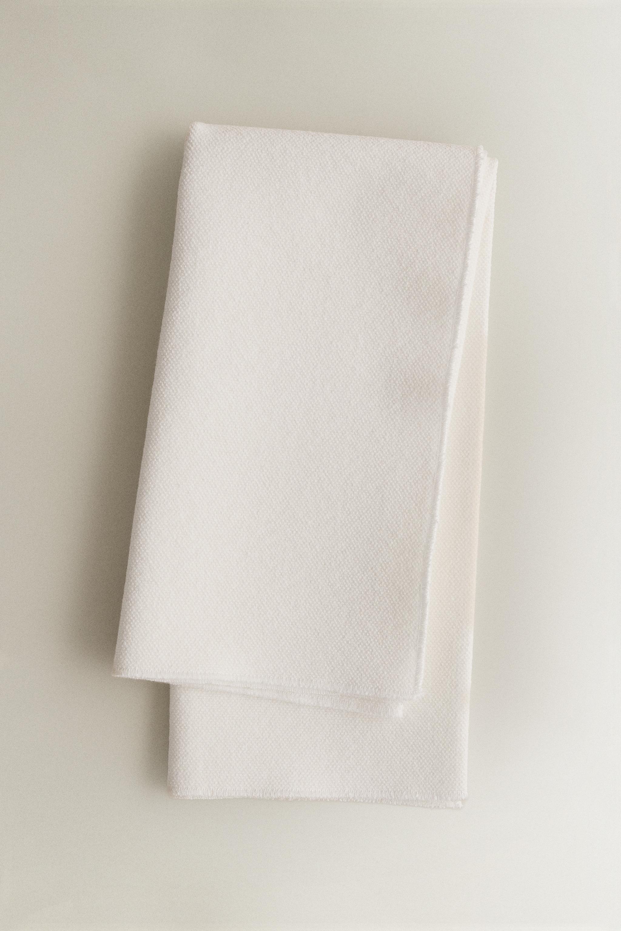 COARSE COTTON NAPKINS (PACK OF 2)